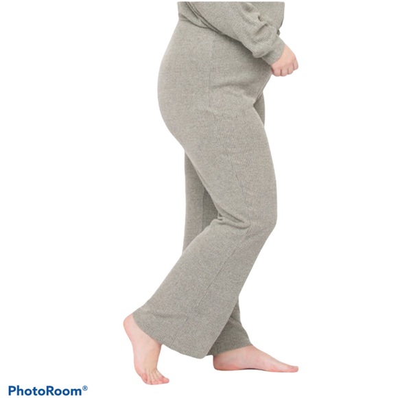 🎄🎁Ribbed Dolman Sleeve Loungewear Set - Picture 8 of 13